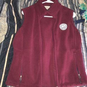 Ivory Ella Maroon Vest